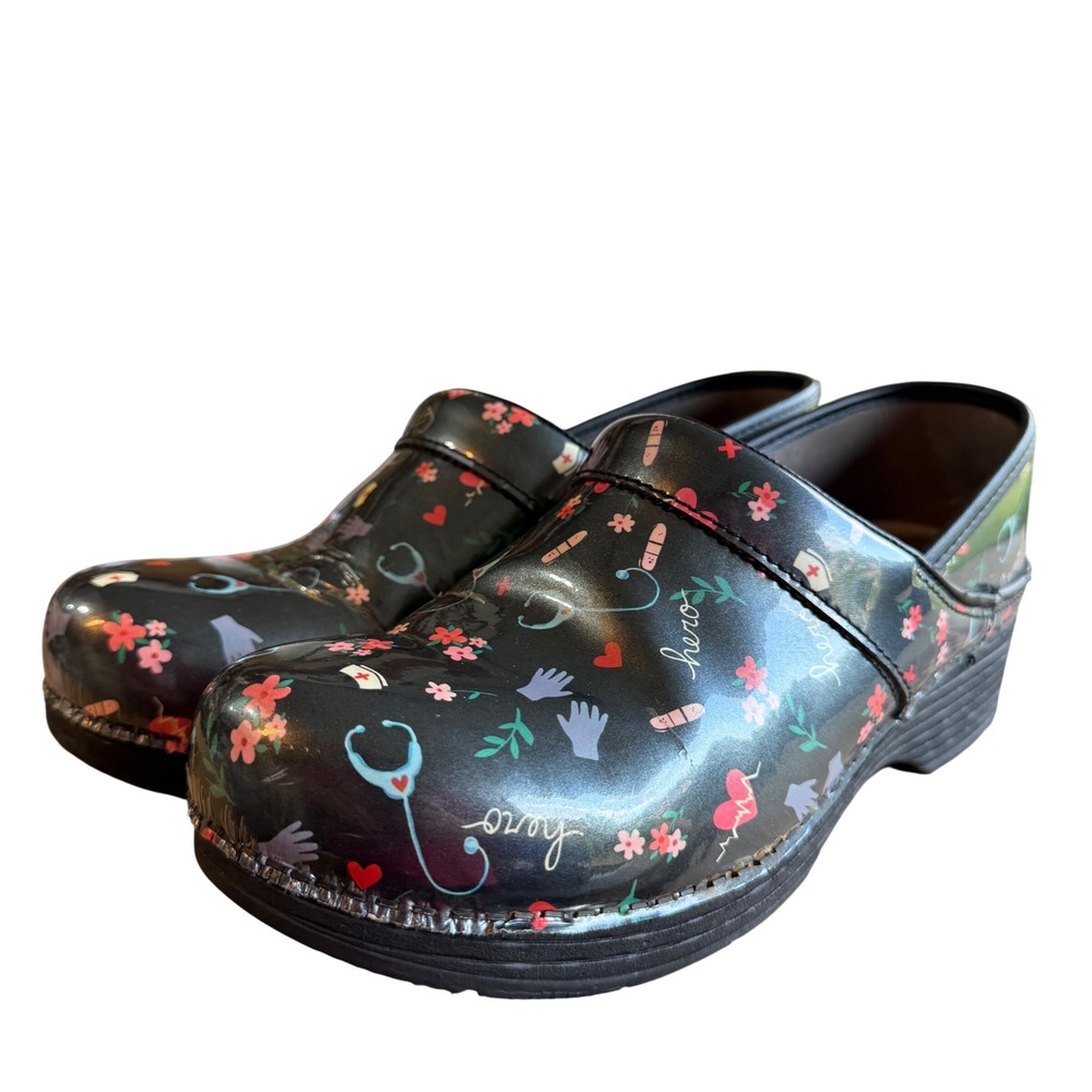 Dansko LT Pro Nursing Clogs Size EU 40 US Women 9.5-10 Medical Hero Scrub Shoes
